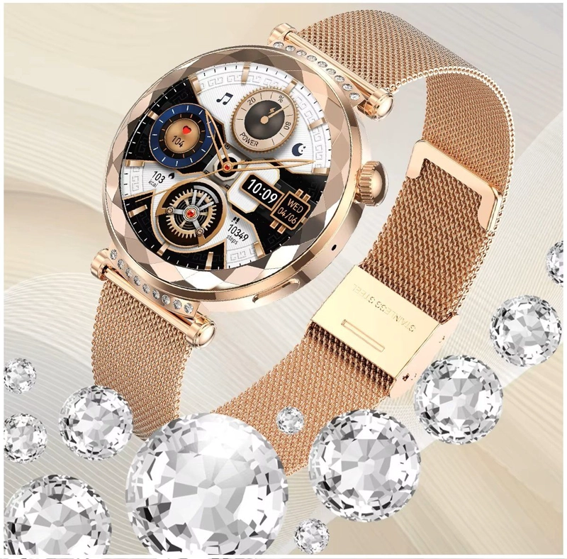 RELOJ INTELIGENTE SMARTWATCH ELEGANTE PANTALLA AMOLED NFC IP68 - 3