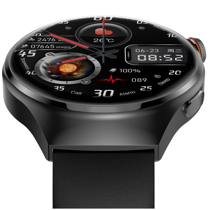 SMARTWATCH LLAMADAS BLUETOOTH MONITOREO DE RITMO CARDIACO SUEÑO Y ACTIVIDAD RESISTENCIA IP65 - 5