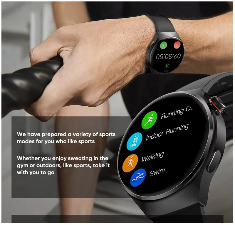 SMARTWATCH LLAMADAS BLUETOOTH MONITOREO DE RITMO CARDIACO SUEÑO Y ACTIVIDAD RESISTENCIA IP65 - 6