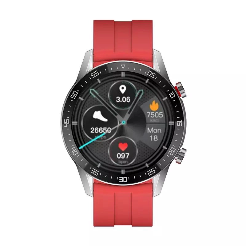 GENÉRICO RELOJ INTELIGENTE SMARTWATCH BLUETOOTH SK12 PLUS CON IA COLOR ROJO