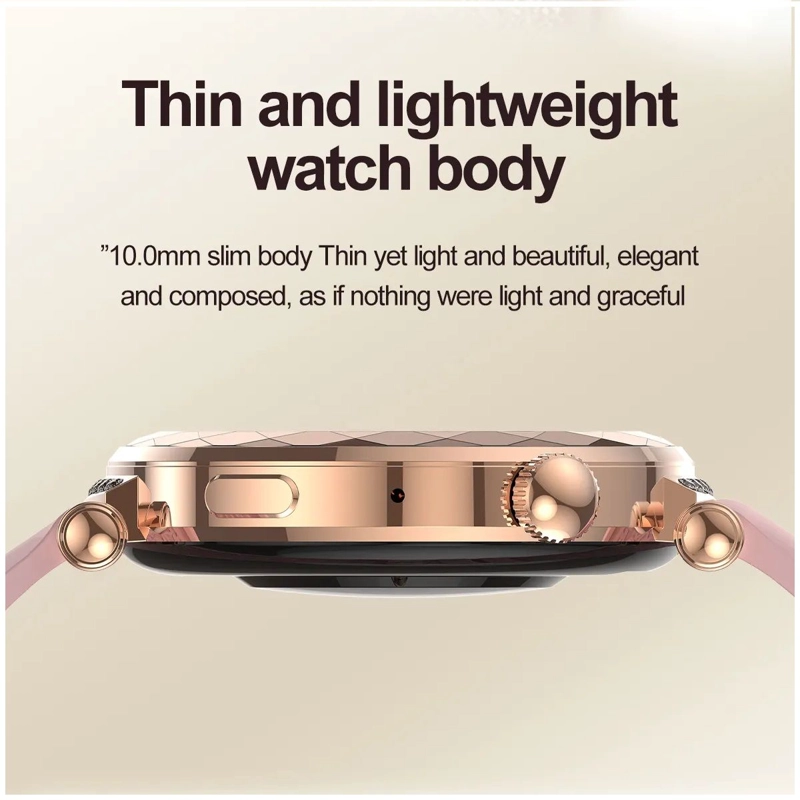 RELOJ INTELIGENTE SMARTWATCH ELEGANTE MONITOREO SALUD MODO DEPORTES - 6