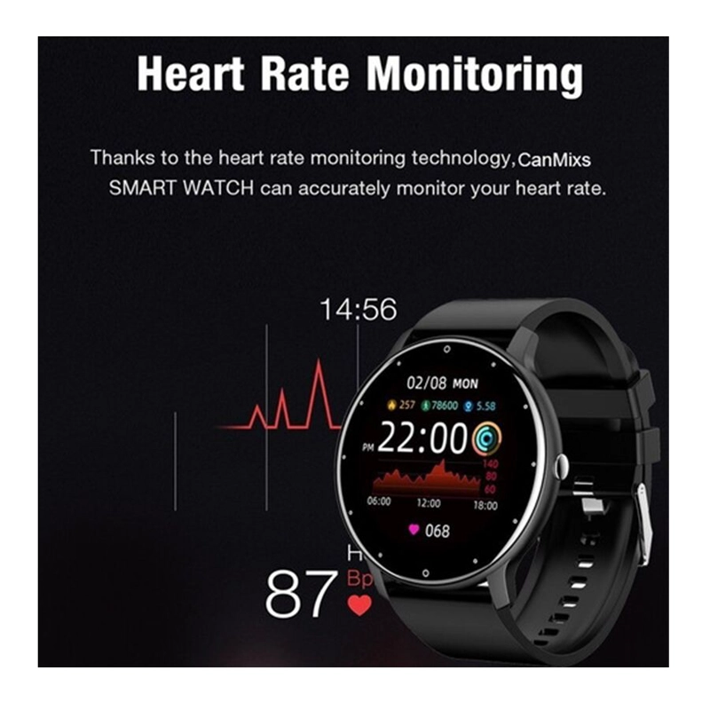 RELOJ INTELIGENTE SMARTWATCH BLUETOOTH ZL02 FITNESS - 7