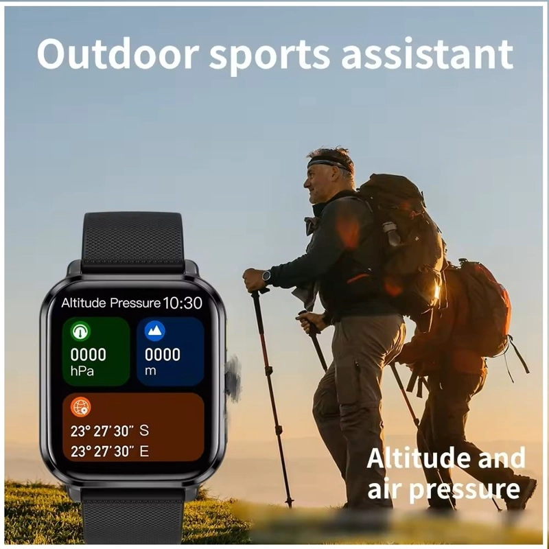 RELOJ INTELIGENTE LLAMADAS BT RASTREADOR DE ACTIVIDAD FISICA IP68 - 5