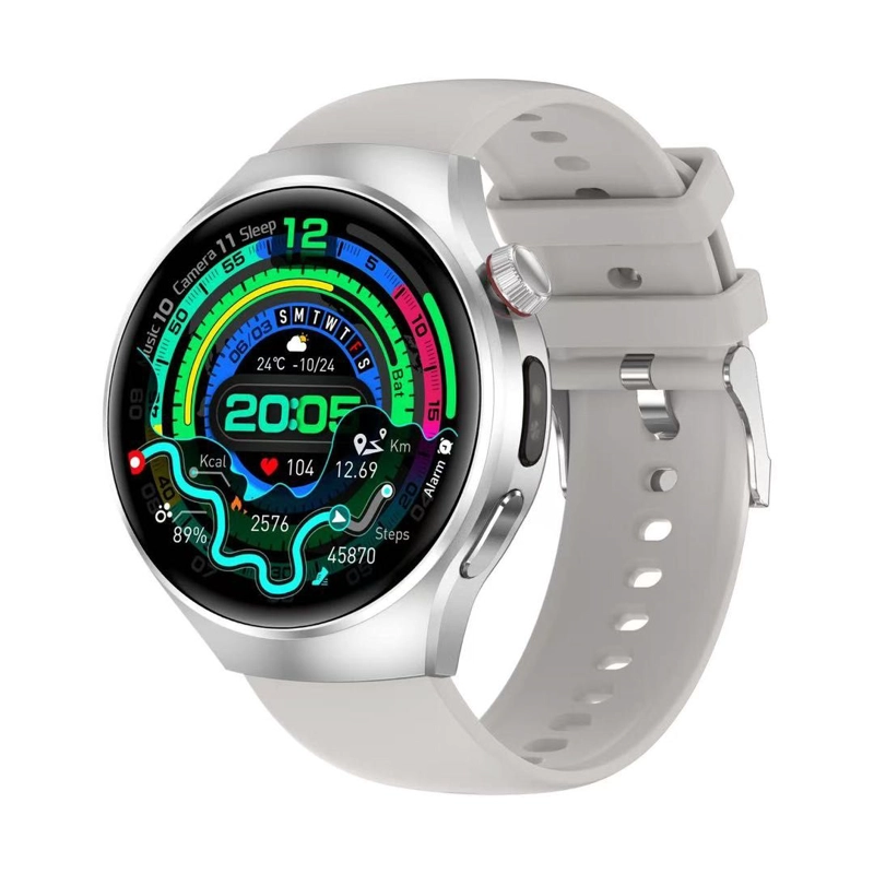 RELOJ INTELIGENTE SMARTWATCH BLUETOOTH MONITOR SALUD Y DEPORTE BLANCO - 2