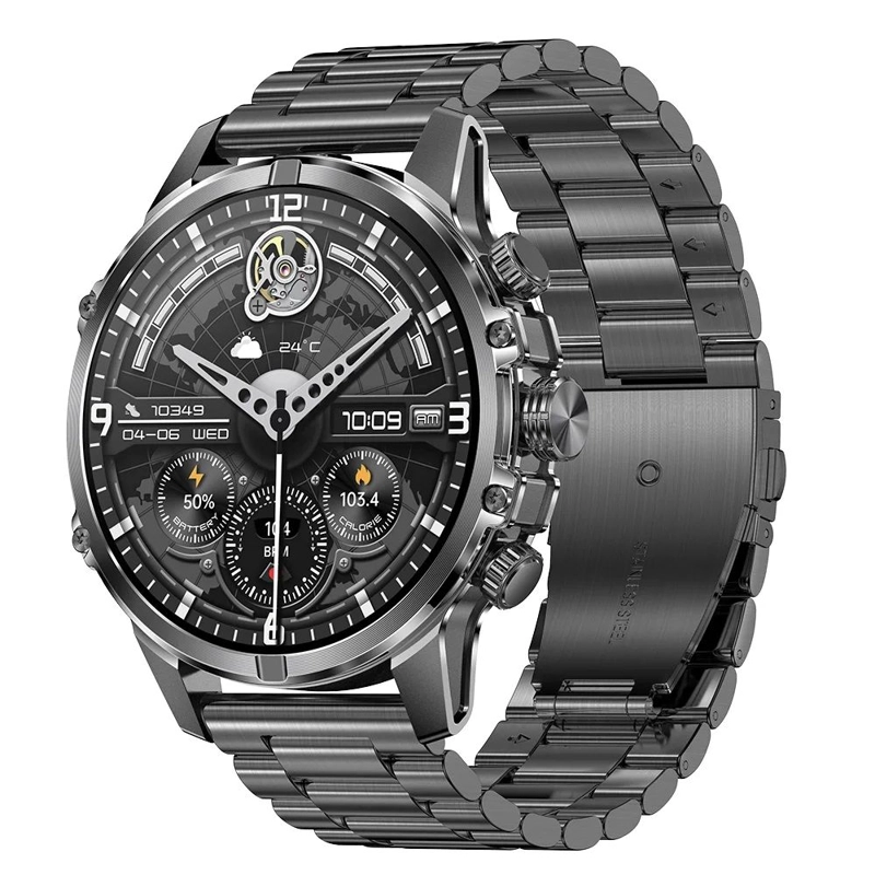 SMARTWATCH DEPORTIVO TACTICO AMOLED BATERIA 600MAH SALUD Y DEPORTE - 6