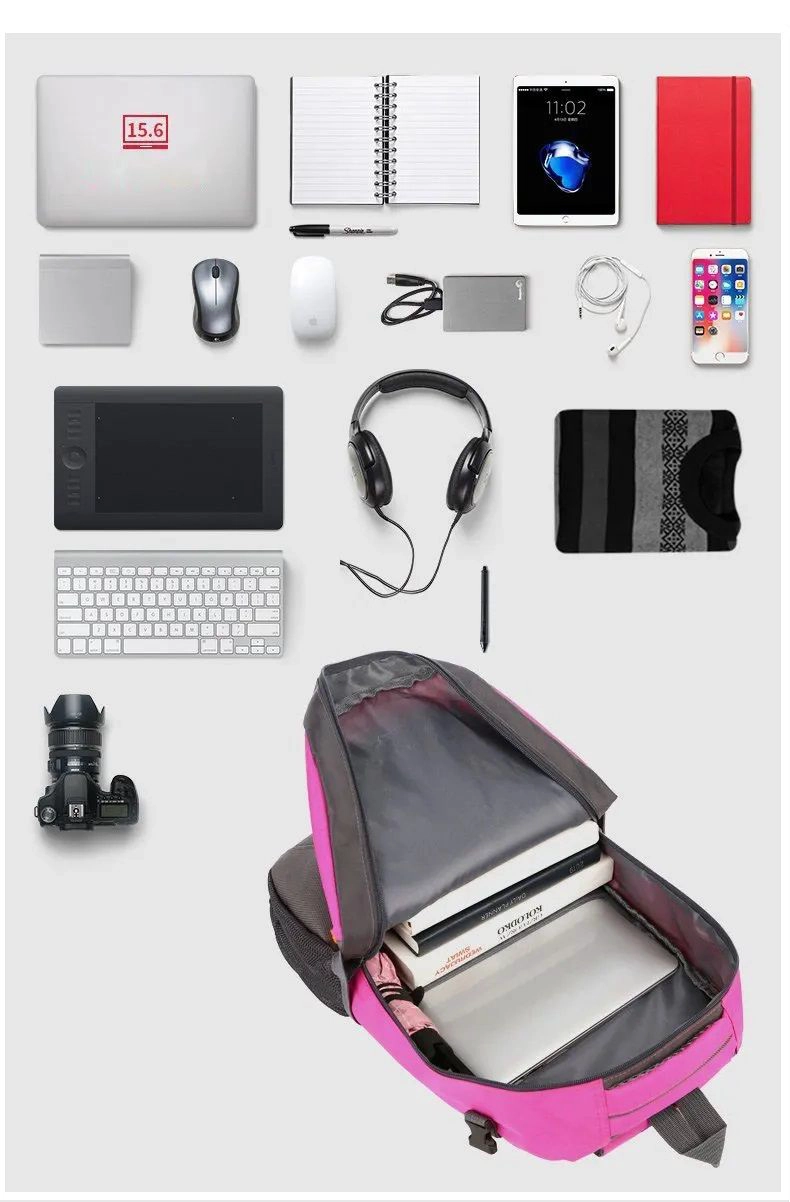 MOCHILA MULTIFUNCIONAL OUTDOOR IMPERMEABLE NOTEBOOK Y VIAJES - 5