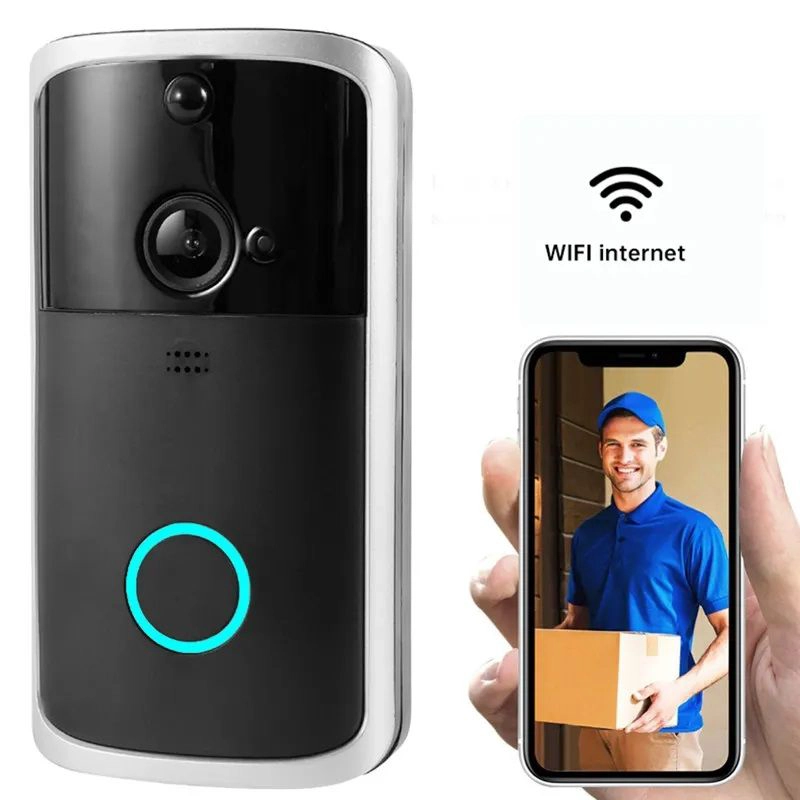 CAMARA INTELIGENTE PORTERO WIFI DOORBELL CON TIMBRE PARA SMARTPHONE - 1