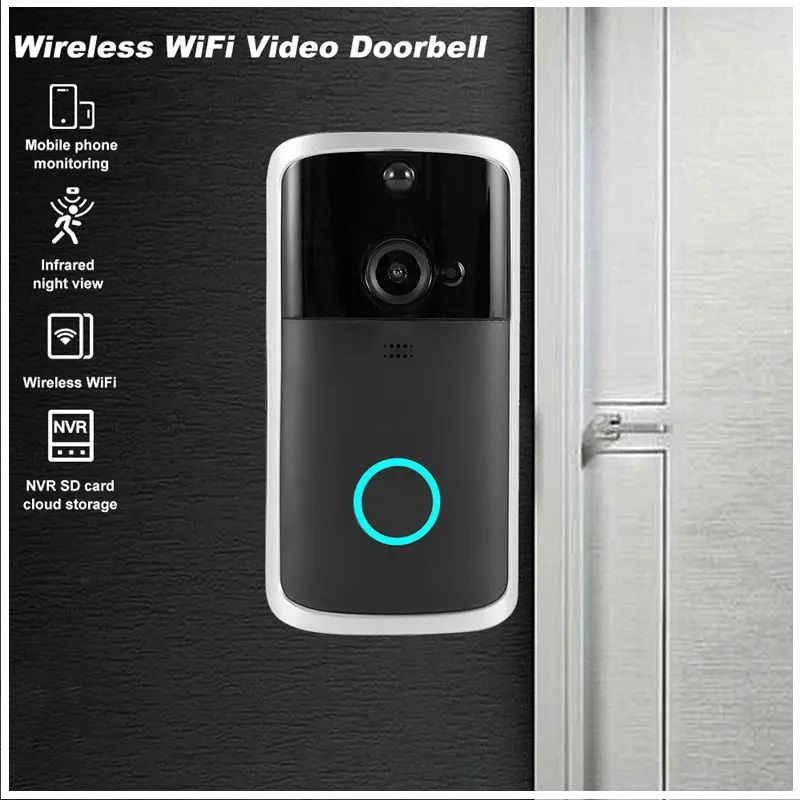 CAMARA INTELIGENTE PORTERO WIFI DOORBELL CON TIMBRE PARA SMARTPHONE - 2