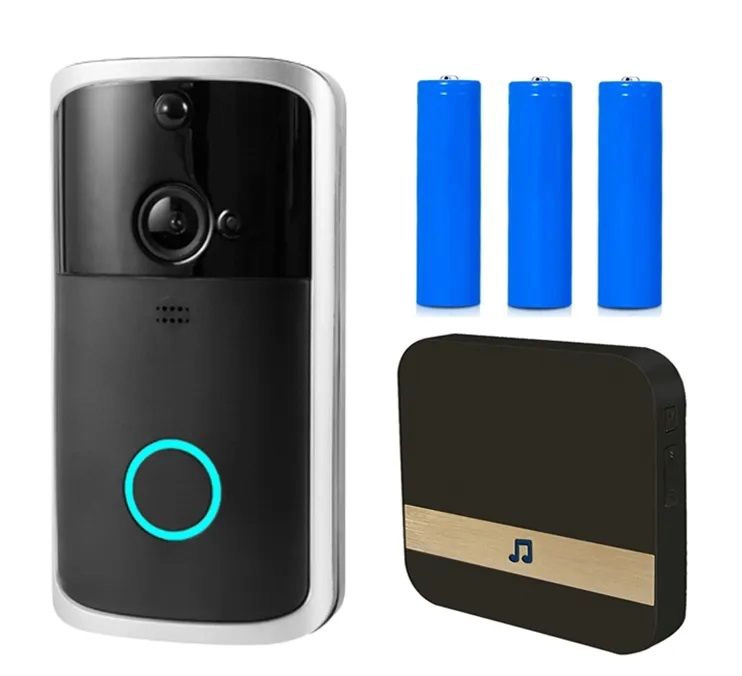 CAMARA INTELIGENTE PORTERO WIFI DOORBELL CON TIMBRE PARA SMARTPHONE - 1