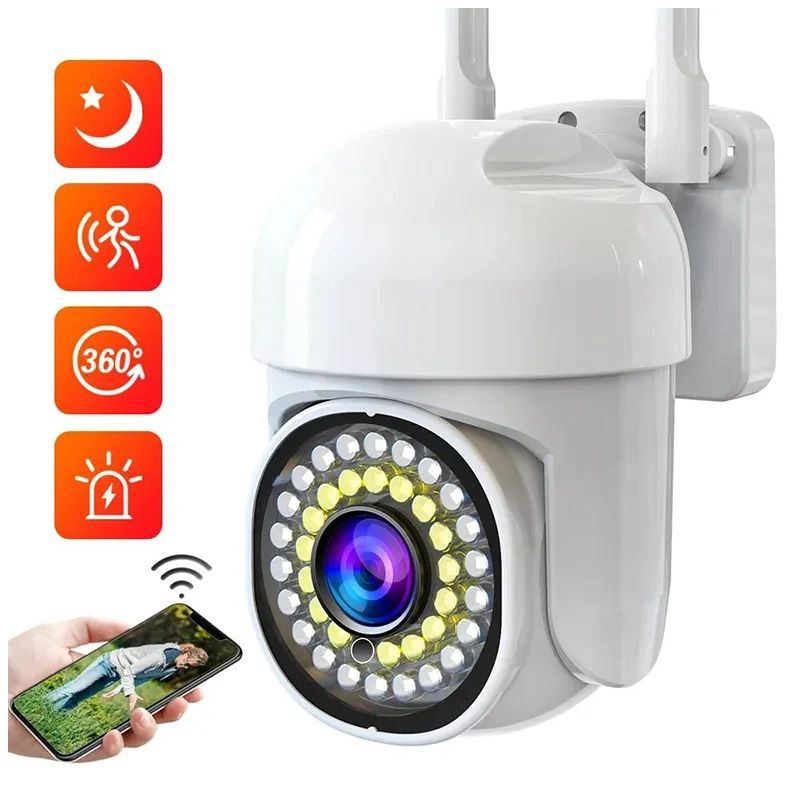 CAMARA DE SEGURIDAD IP WIFI 1080P PROTECCION INTELIGENTE BIDIRECCIONAL - 3