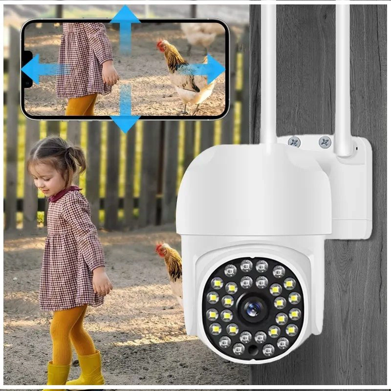CAMARA DE SEGURIDAD IP WIFI 1080P PROTECCION INTELIGENTE BIDIRECCIONAL - 8