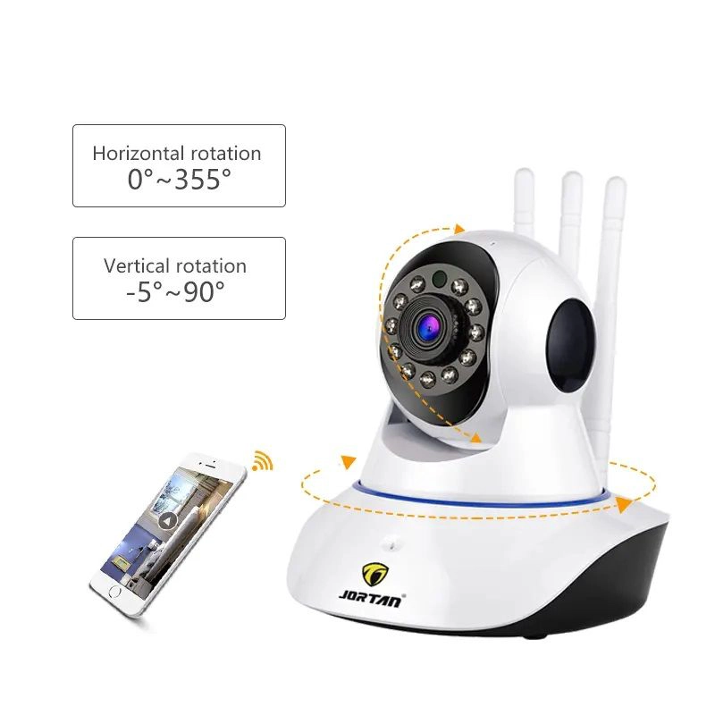 CAMARA DE SEGURIDAD WIFI COBERTURA PANORAMICA 360° FULL HD 1080P - 1