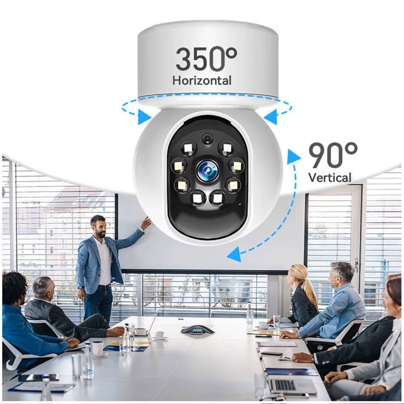 CAMARA DE SEGURIDAD WIFI FULL HD CON GIRO 360° Y VISION NOCTURNA DUAL - 6