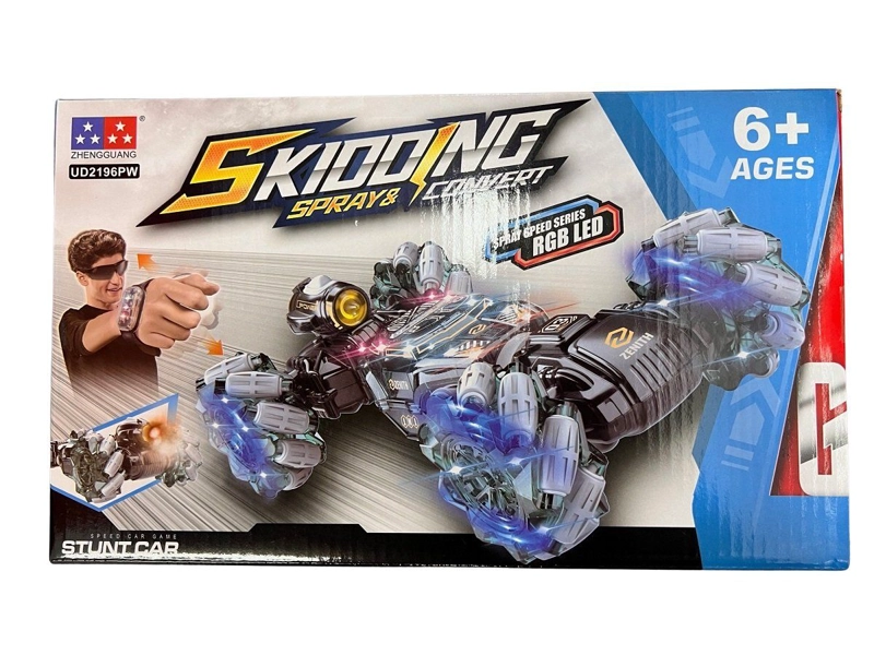 COCHE RC DOBLE CARA 4X4 CONTROL POR GESTOS HASTA 50 METROS - 4