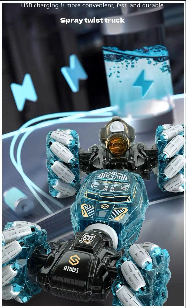 COCHE RC DOBLE CARA 4X4 CONTROL POR GESTOS HASTA 50 METROS - 8