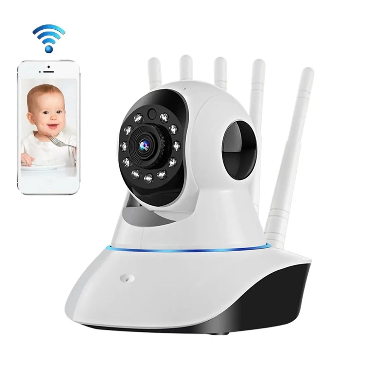 CAMARA DE SEGURIDAD WIFI COBERTURA PANORAMICA 360° FULL HD 1080P - 4
