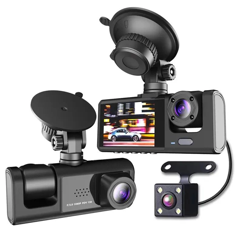 CAMARA PARA AUTO CON 3 CANALES DETECCION DE MOVIMIENTO - 5