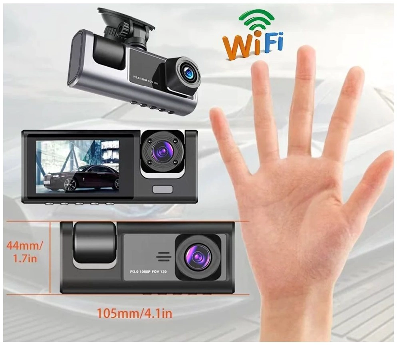 CAMARA PARA AUTO CON 3 CANALES DETECCION DE MOVIMIENTO - 6