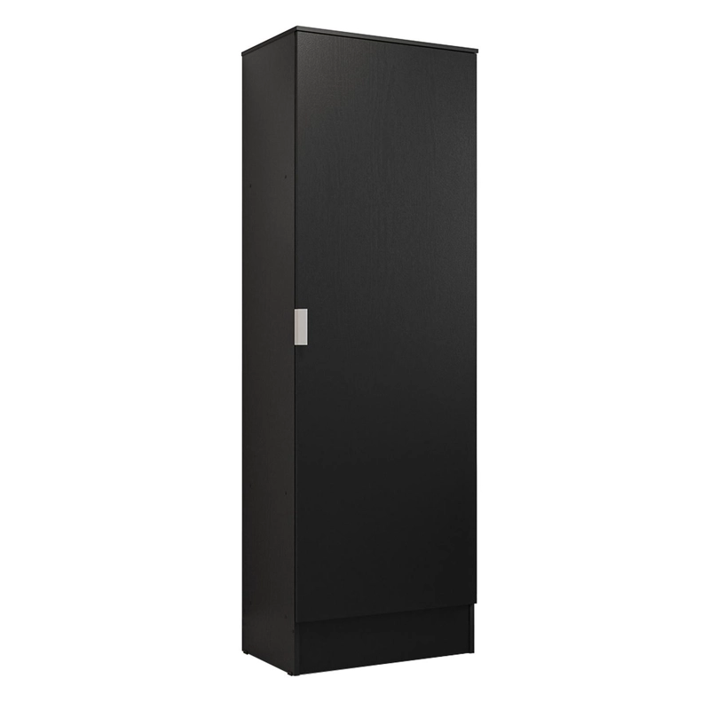 ARMARIO MULTIUSO ORGANIZADOR MADESA 1 PUERTA NEGRO - 2