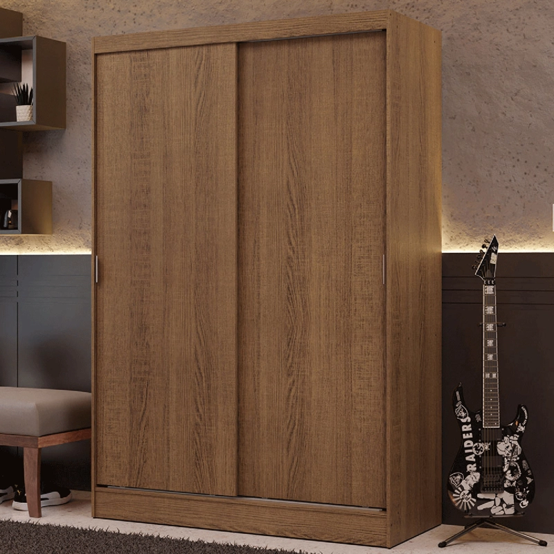 CLOSET MADESA LUKE 2 PUERTAS CORREDIZAS MARRON - 1