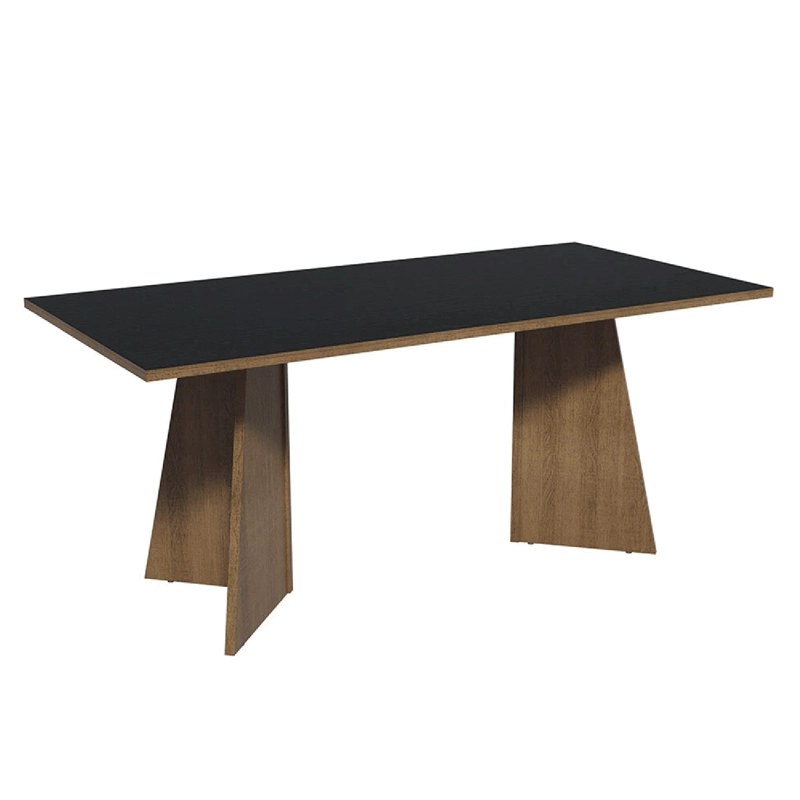 ESCRITORIO EJECUTIVO DE OFICINA MADESA 5388 180 CM NEGRO - 7