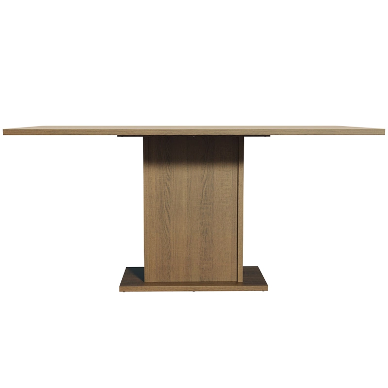MESA DE COMEDOR MADESA 5275 RECTANGULAR MARRON/CREMA - 3