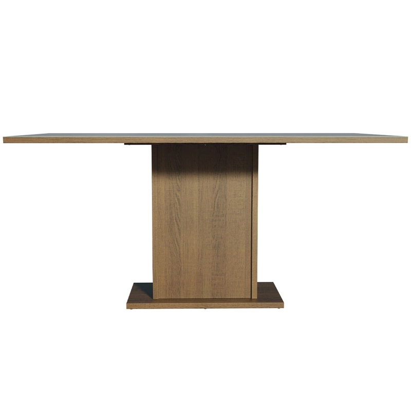 MESA DE COMEDOR MADESA 5275 RECTANGULAR MARRON/GRIS - 5