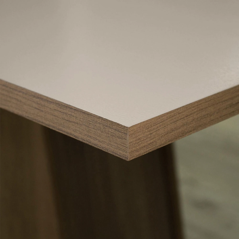 MESA DE COMEDOR MADESA 5363 CUADRADA MARRON/CREMA - 5