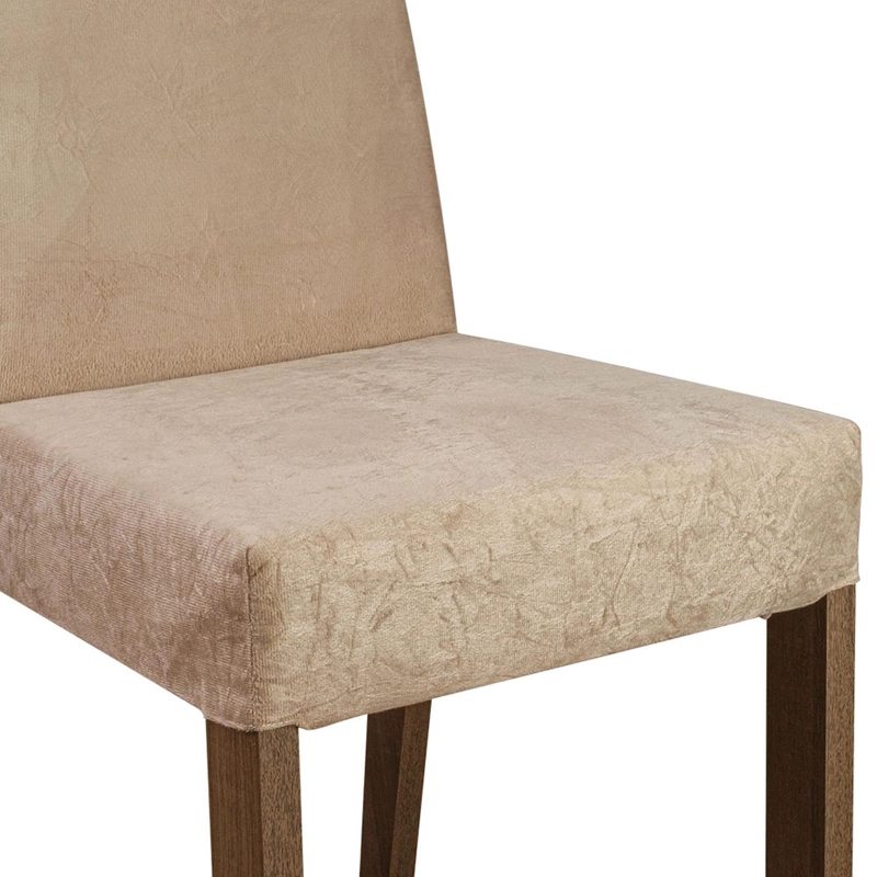 JUEGO DE COMEDOR MADESA VALERIE MARRON/CREMA/IMPERIAL - 6