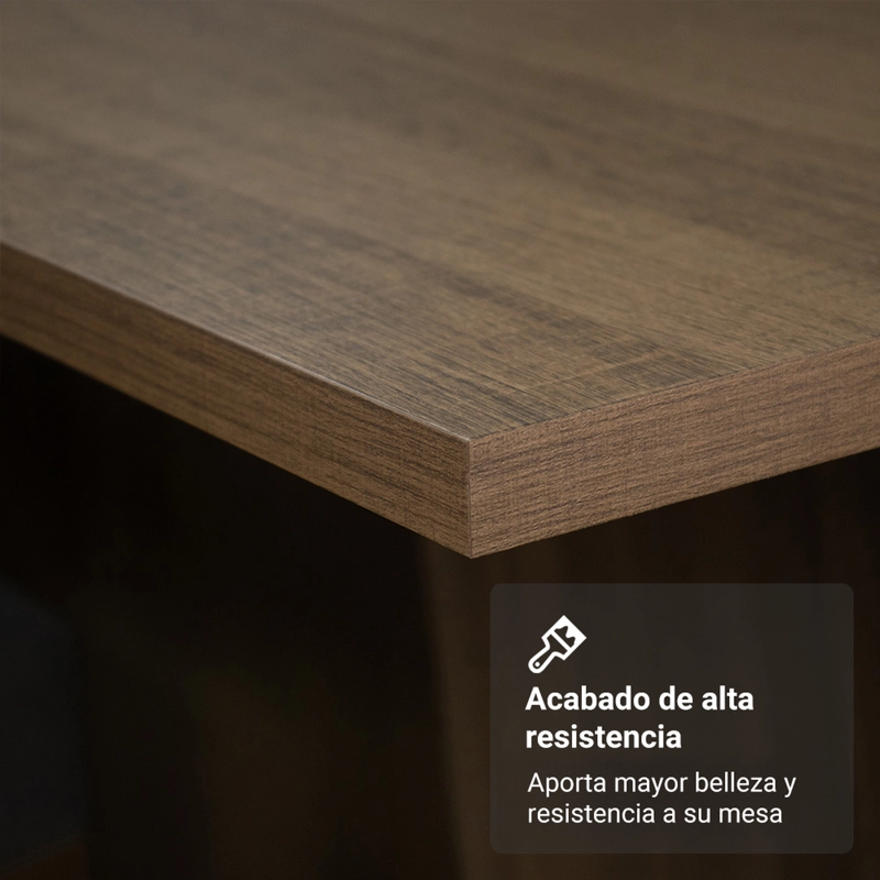 MESA DE COMEDOR MADESA 5286 CUADRADA MARRON - 4