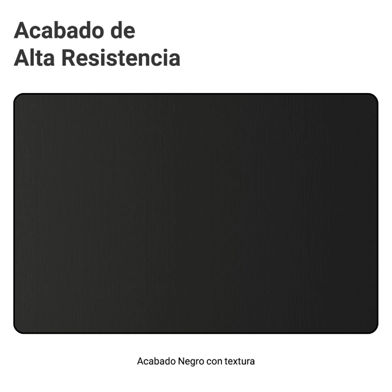 RACK PARA TV HASTA 80 PULGADAS MADESA REIMS 180 CM 2 PUERTAS NEGRO - 7