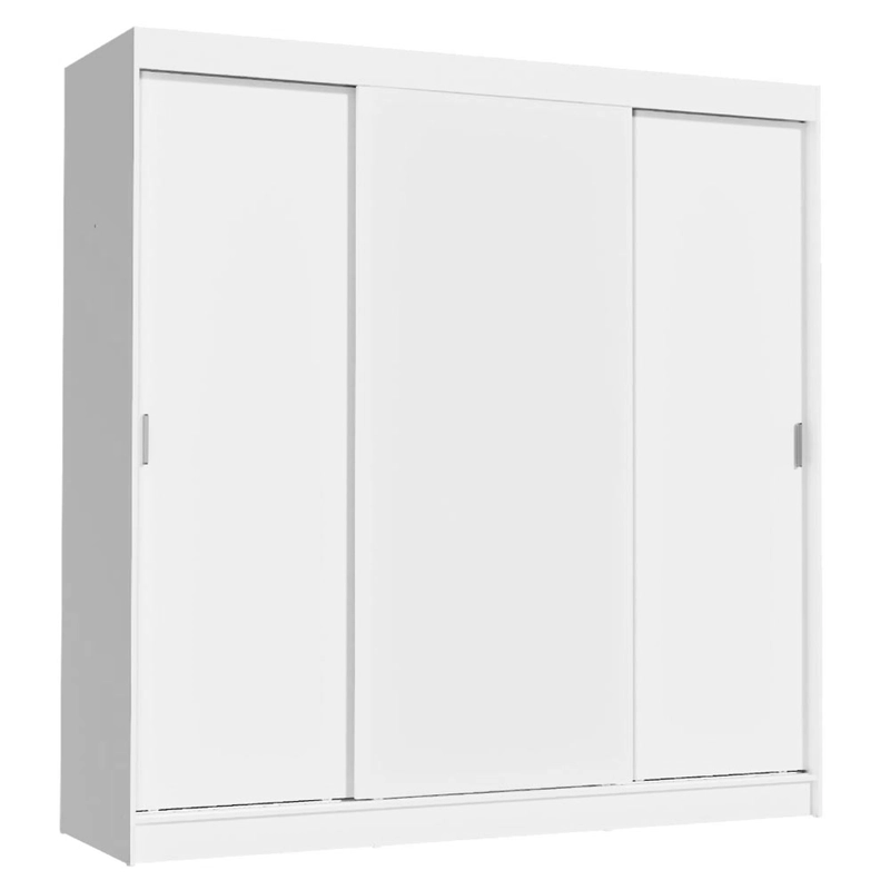 CLOSET MADESA RENO 3 PUERTAS CORREDERAS BLANCO - 2