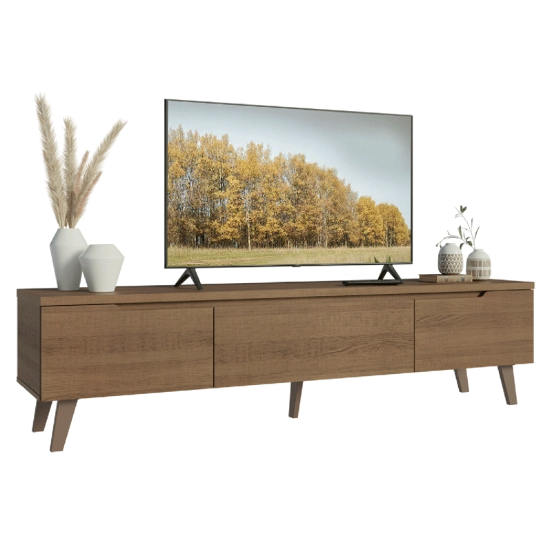 RACK PARA TV HASTA 75 PULGADAS MADESA DUNE MARRON - 2