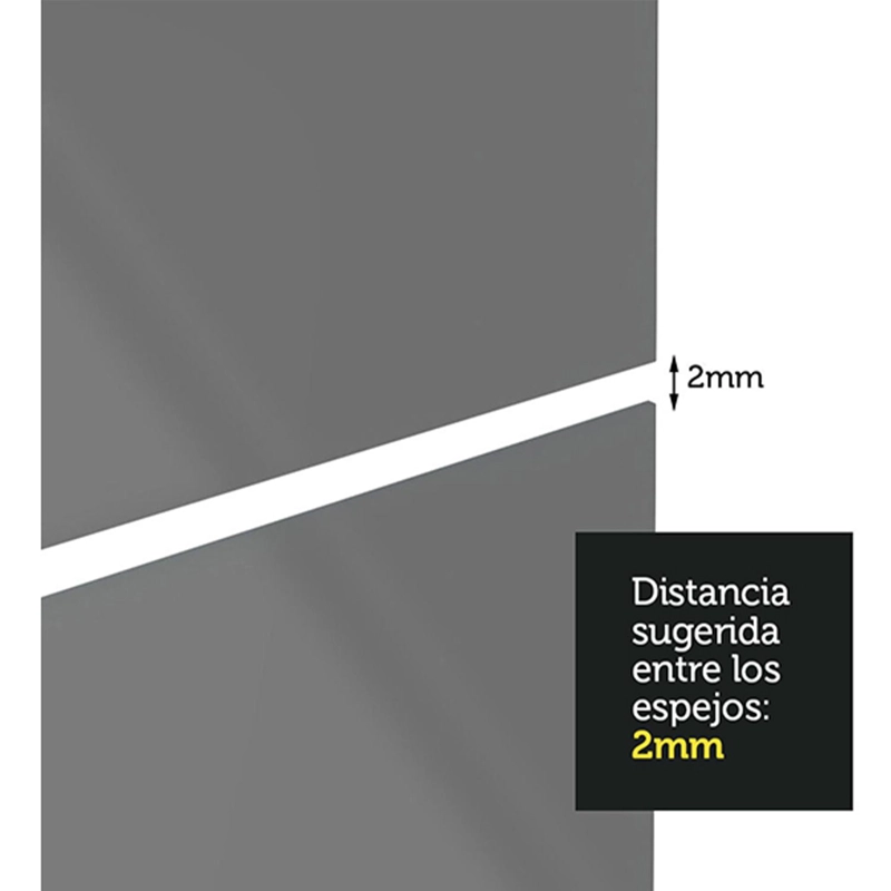 KIT DE 6 ESPEJOS PARA CLOSET MADESA - 3