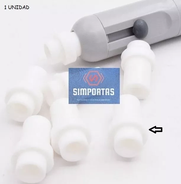ADAPTADOR PARA EYECTOR DE SALIVA - HEMOSUCTOR - DENTAL STGO. - 1