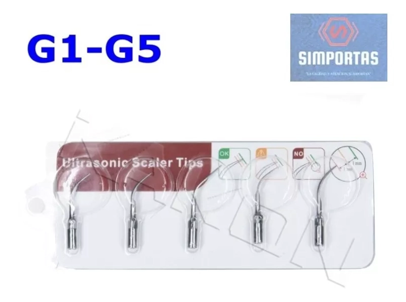 PUNTAS SCALER ULTRASONIDO CAVITRON WOODPECKER SET DE 5 STGO. - 1