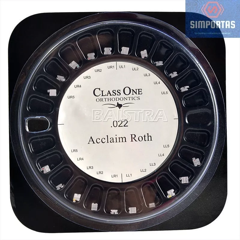 BRACKETS ESTE TICOS CERAMICOS ORODONCIA CLASS ONE OFERTA! - 1