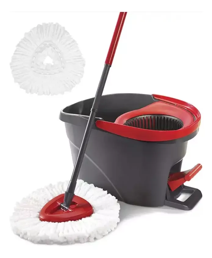 KIT MOPA PREMIUM BALDE CON PEDAL EASY WRING CLEAN GIRATORIA - 1