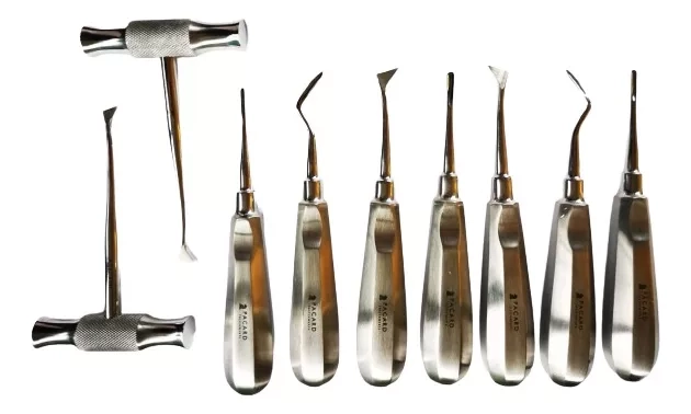 SET ELEVADORES DENTALES PREMIUM MARCA PACARD CON WINTER EN T - 1