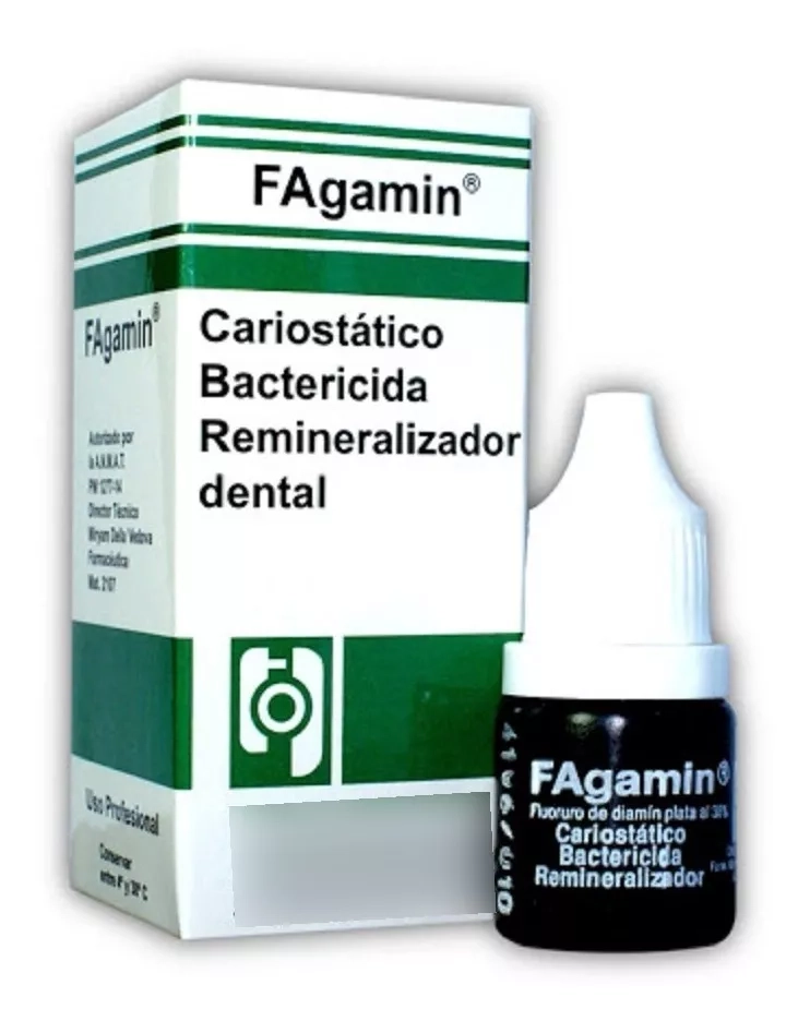 FAGAMIN FLUORURO DIAMINO PLATA DENTAL 5ML SANTIAGO - 1