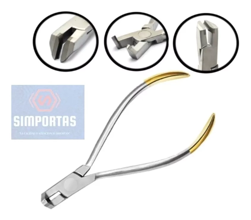 ALICATE ORTODONCIA ACERO CORTE DISTAL SANTIAGO - 1