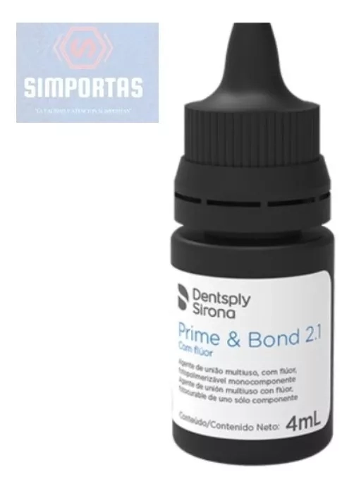 ADHESIVO DENTSPLY PIME & BOND 2.1 4ML CON FLUOR SANTIAGO - 1