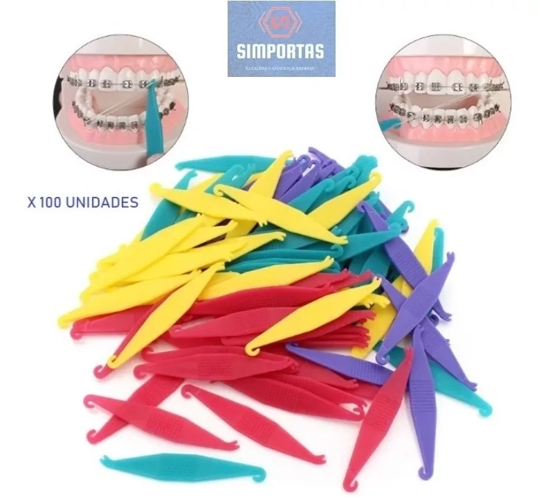 POSICIONADOR ELASTICOS INTERMAXILARES ORTODONCIA X 100 STGO - 1