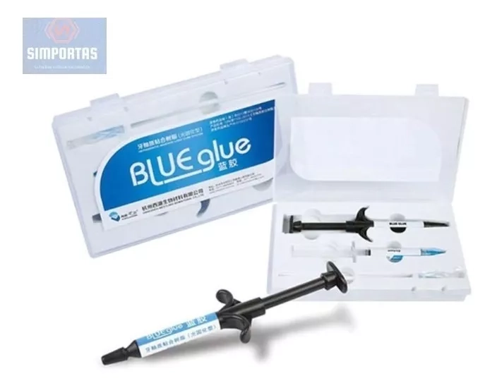 ADHESIVO BRACKETS  BLUE GLUE ORTHO CEMENTACION FOTOCURADO - 1