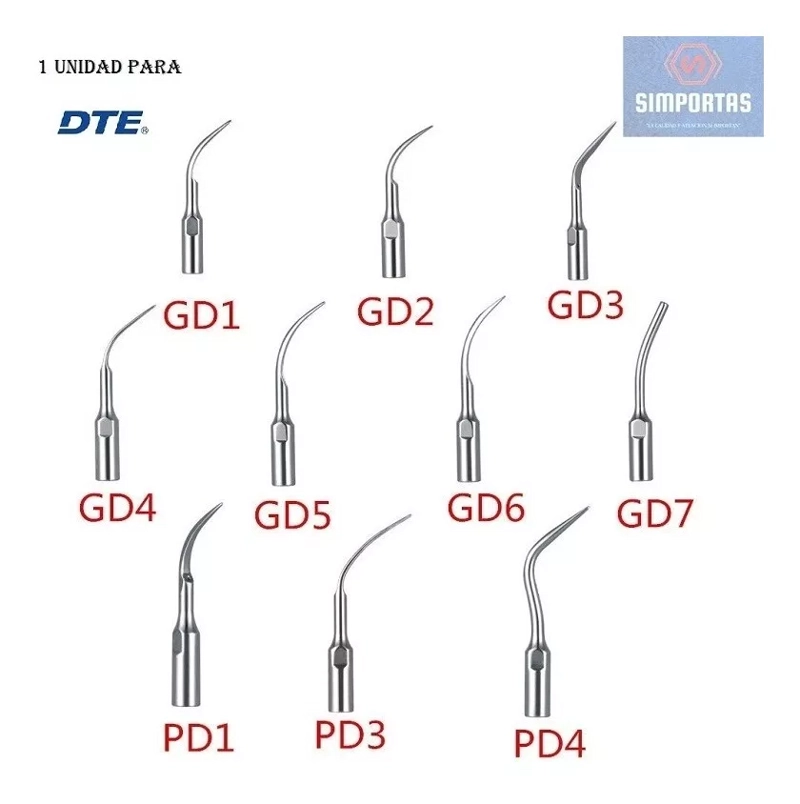 PUNTAS SCALER ULTRASONIDO CAVITRON DTE/SATELEC UNIDAD - 1