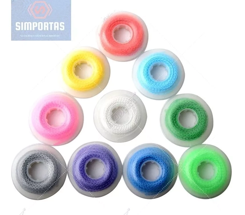SET DE CADENETAS DE PODER COLORES CADENA ORTODONCIA SANTIAGO - 1