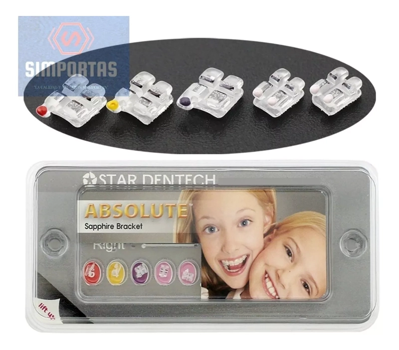 BRACKETS DE ZAFIRO SLOT 0.22 ROTH CALIDAD SANTIAGO - 1