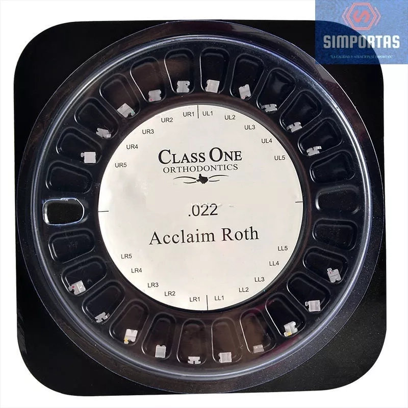 BRACKETS ESTE TICOS CERAMICOS ORODONCIA CLASS ONE OFERTA! - 1