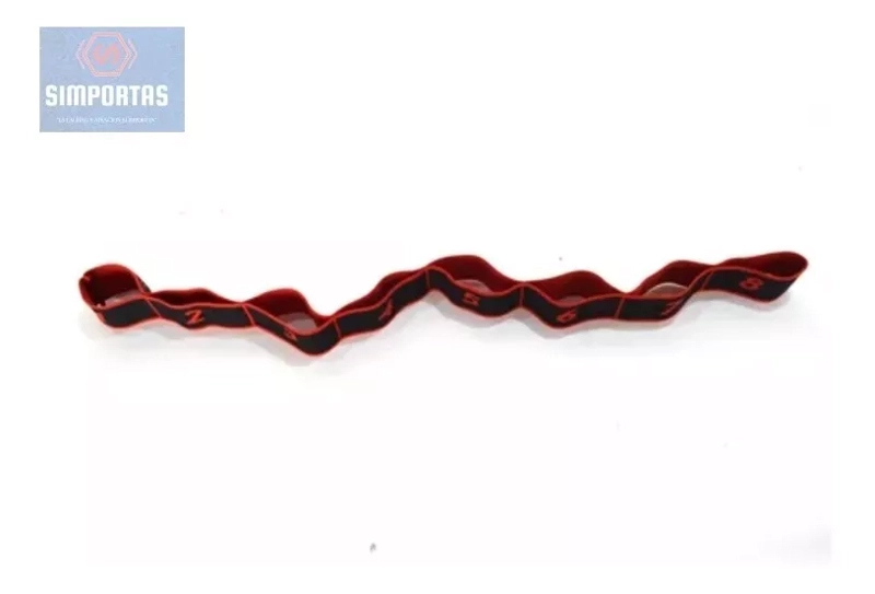 BANDA ELASTICA CON RESISTENCIA NIVELES PILATES YOGA FUERZA - 1