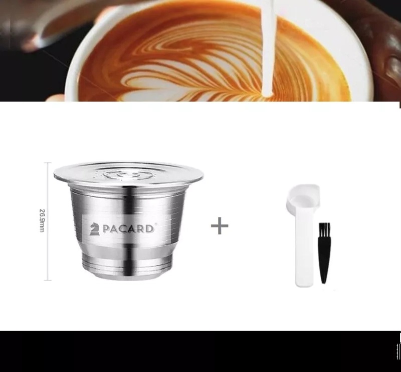 CAPSULA ACERO PARA NESPRESSO ORIGINAL PACARD TAPA ROSCA - 1